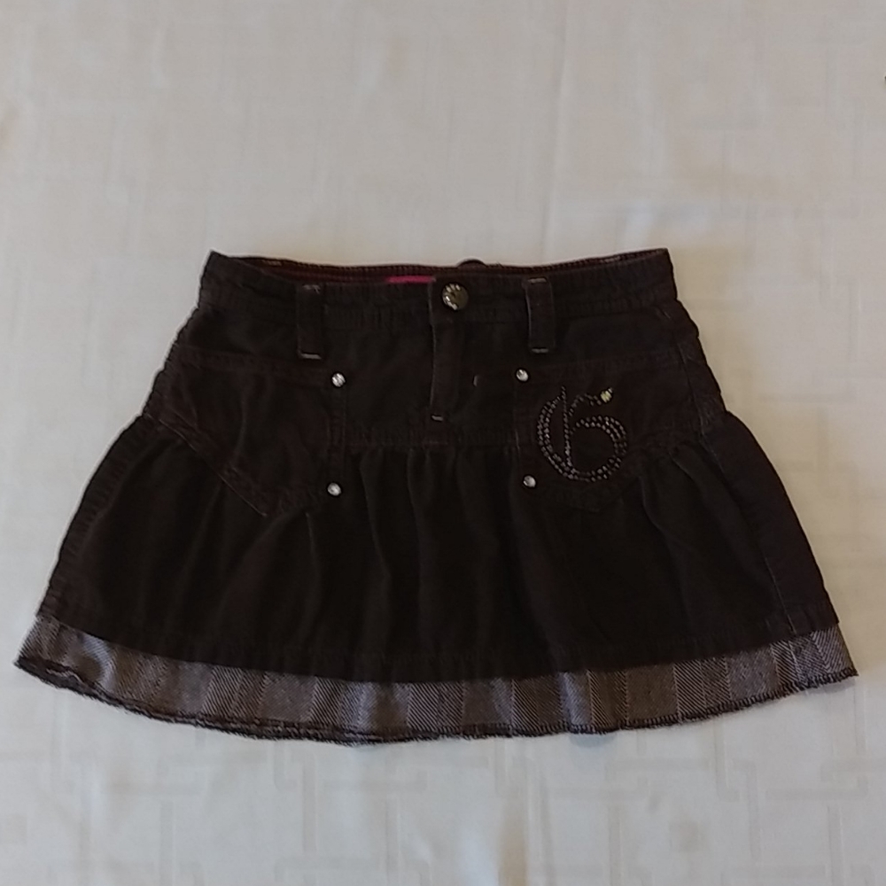 GLOgirl Brown Corduroy Skirt Size 8